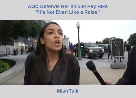 AOC Defends $4,500 Pay Hike For Herself: “It’s Not Even Like a Raise”