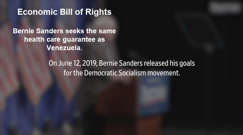 Economic Bill of Rights: Bernie Wants Same Healthcare Promise as Venezuela