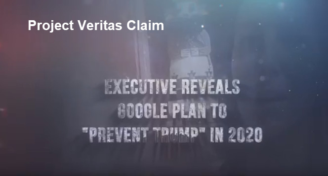 Project Veritas: Investigating the Claim “Google Plans to Hack the 2020 Election