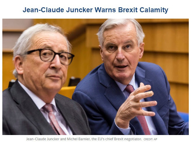Juncker Warns of Brexit Calamity:  C’est la Bullsh** Says French Ports Chief