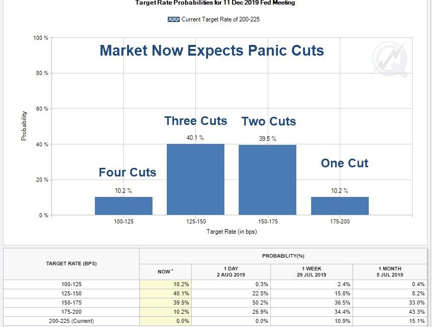 Recession Watch: Panic Fed Rate Cuts Coming Up