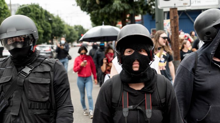 Far-Right and Antifa Showdown Drew Over 1,000 Protesters