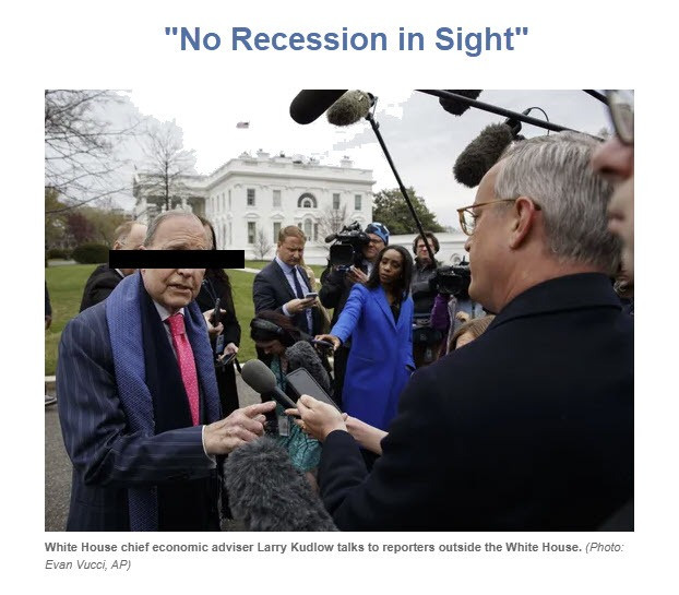“No Recession in Sight”: Translating Trump and Kudlow