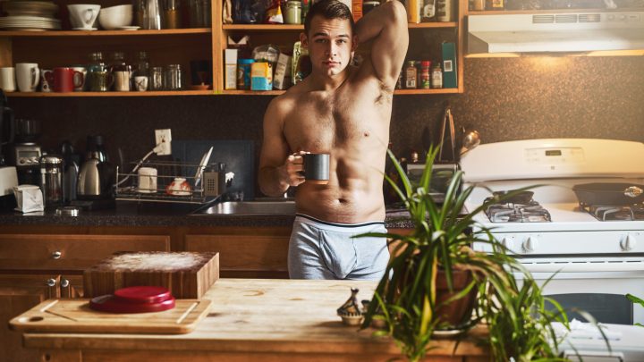 Take That, Starbucks Mermaid: Shirtless Dudes Are Serving Coffee in Seattle Now
