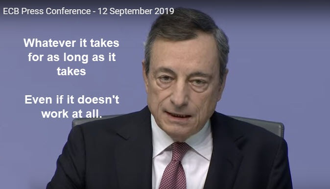 ECB’s Counterproductive QE: Whatever It Takes Morphs Into “As Long As It Takes”