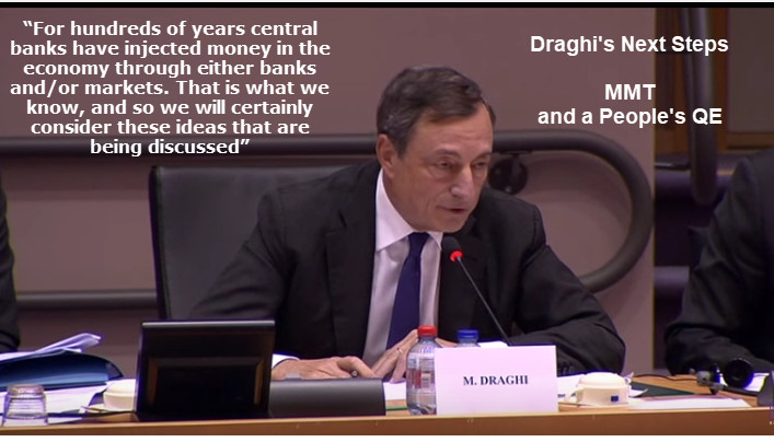 Draghi Open to MMT and a People’s QE