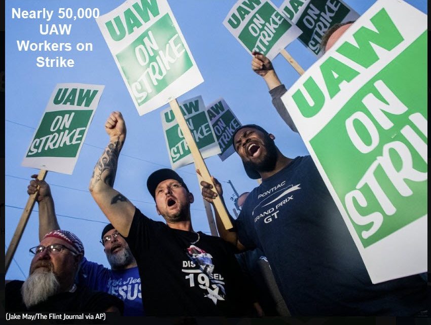 50,000 UAW Workers on Strike and GM is Already Just One Notch Above Junk