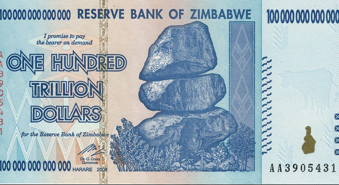 Hyperinflation Returns to Zimbabwe, 70% Interest Rate and 230% Inflation