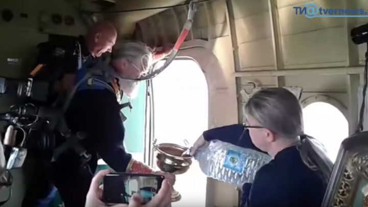 Yes, Priests Air-Bombed a Russian City With Holy Water to Stop All the “Drinking” and “Fornication”