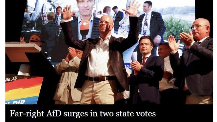 Far-Right AfD Surges in Two East German State Elections Thanks to Young Voters