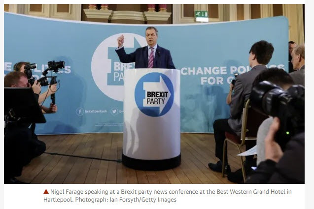 Farage Backs Down, Won’t Field Candidates in Tory-Held Seats