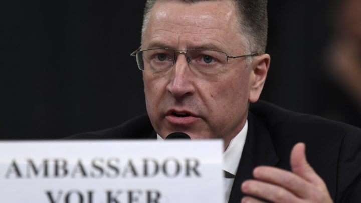 Kurt Volker, A GOP Impeachment Witness, Just Trashed a Favorite GOP Talking Point