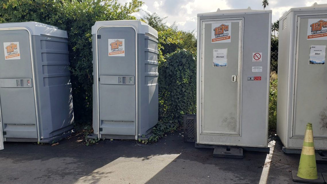 Uber Office Has Nice Port-a-Potties for ‘Employees Only,’ Inferior Ones for Drivers