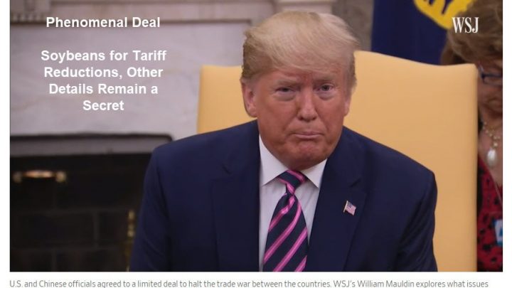 Trump’s Amazing Trade Deal: Details a Complete Mystery