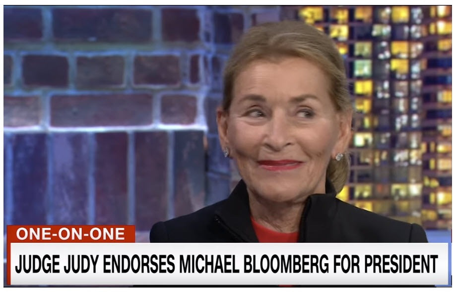 Judge Judy Endorses Bloomberg for President: 4 Ways It Could Matter