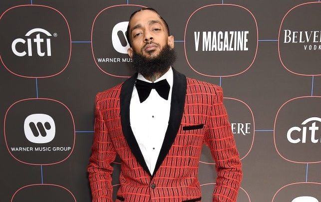 Roddy Ricch, Meek Mill, and DJ Khaled Pay Tribute to Nipsey Hussle at the Grammys