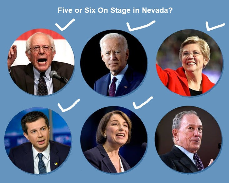 3 Down 1 to Go: Bloomberg Hits 3rd Qualifier for NV Debate