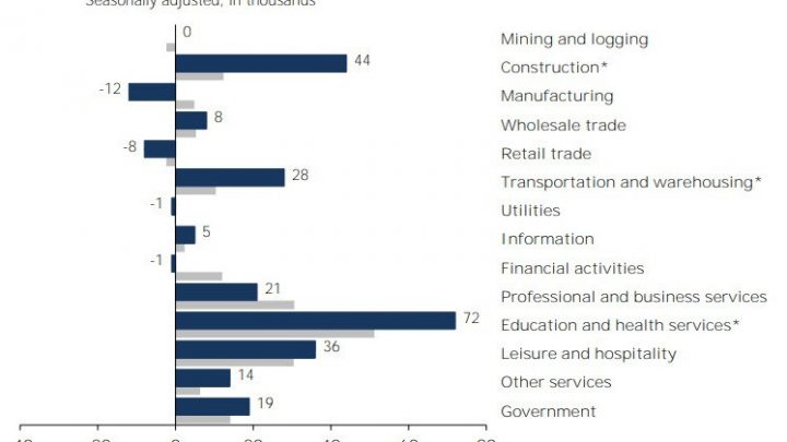 Jobs Rise 225,000 But Employment Fell by 89,000