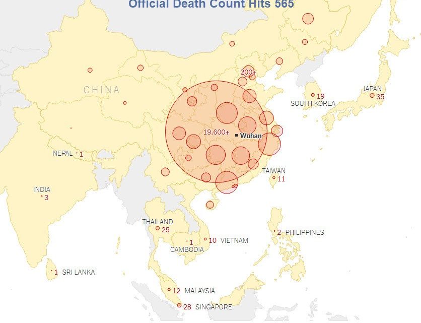 China in State of Panic as Coronavirus Death Toll Rises