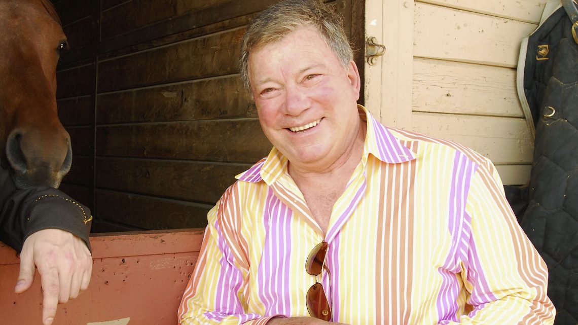 Yeehaw! William Shatner Just Won a Bunch of Horse Jizz in His Divorce