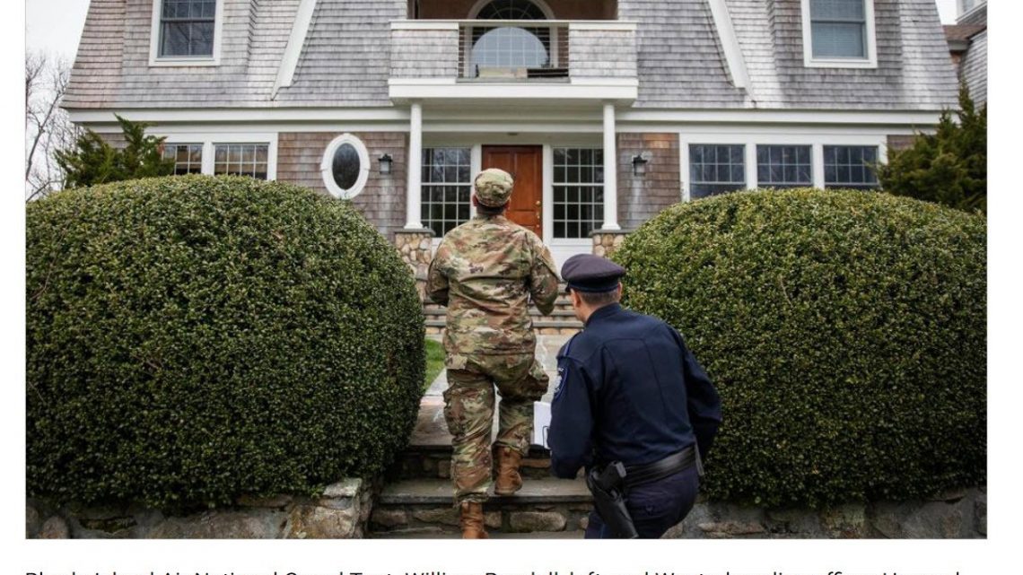 RI National Guard Goes Door-to-Door Looking for New Yorkers