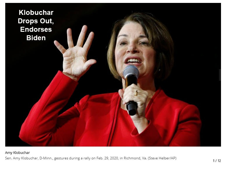 Klobuchar Drops Out: Did She Make a Deal with Biden?