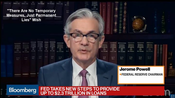Fed Says Nothing New, Just Repeats One lie
