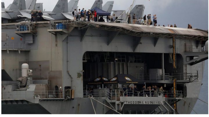 Nightmare at Sea: Aircraft Carrier Needs Help as Social Distancing Impossible