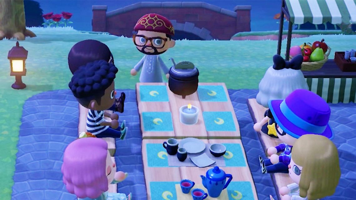We Joined a Ramadan Celebration in Animal Crossing