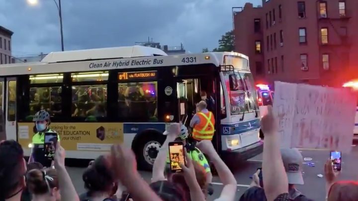 NYC Bus Drivers Union Refuses to Transport Protesters for the NYPD