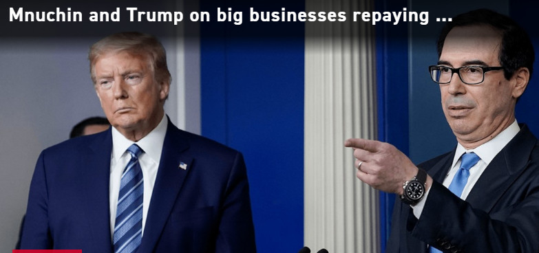 Why Does Trump Want to Hide Who Took Small Business Loans?
