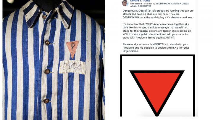 Facebook Just Banned a Trump Campaign Ad for Using a Nazi Symbol