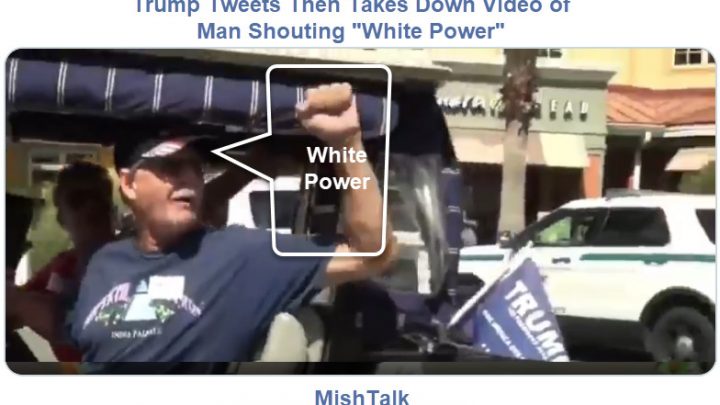 Trump Re-Tweets Video of Florida Man Shouting “White Power”