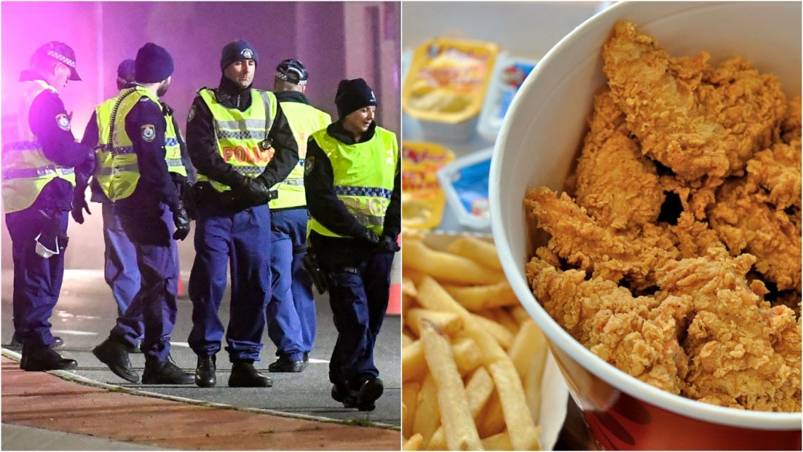 Cops Raid Melbourne Party During Lockdown After Guests Put in a 20-Meal Order With KFC