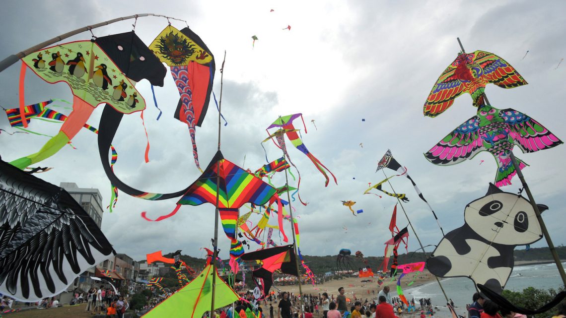 Toddler Gets Tangled in a Kite and Blown Into the Air at a Taiwanese Festival