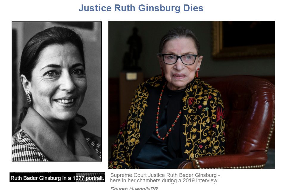 Justice Ginsburg Dies, What is the Election Impact?