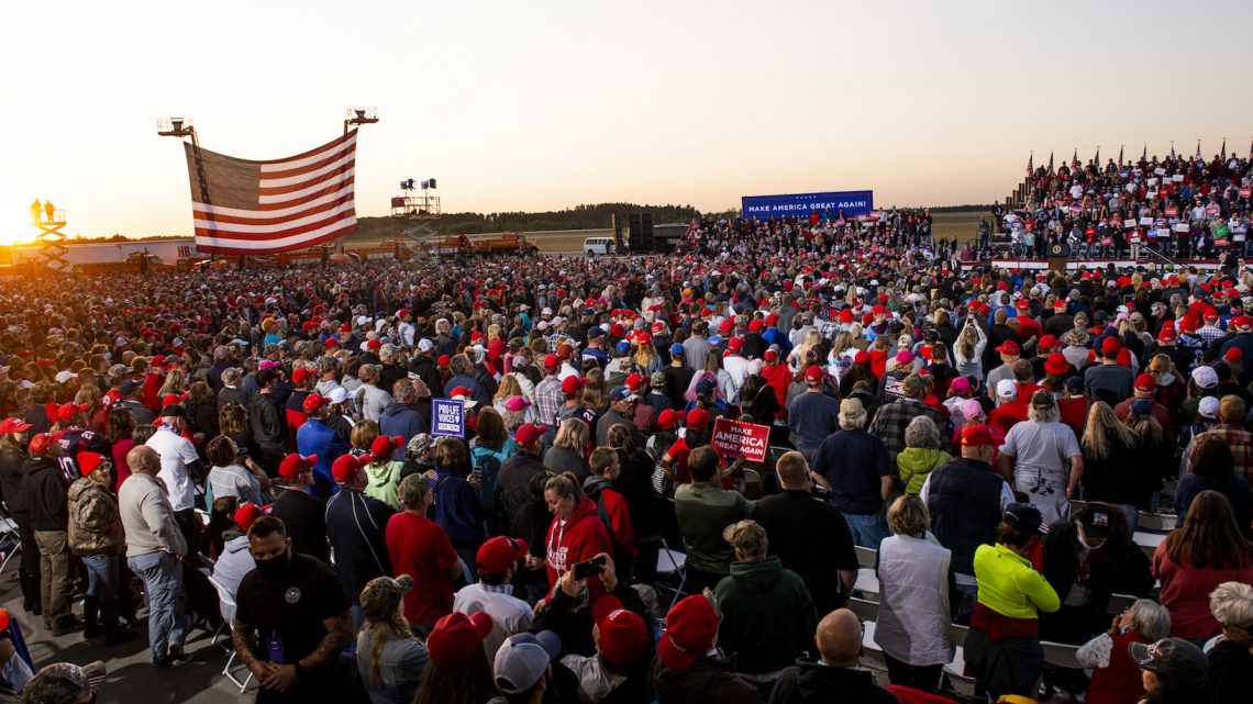 A Trump Rally in Minnesota Probably Spread COVID, State Health Dept. Says
