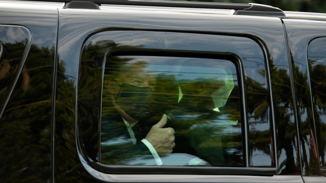 Trump Just Exposed Secret Service to COVID-19 to Do a Drive-By for MAGA Supporters