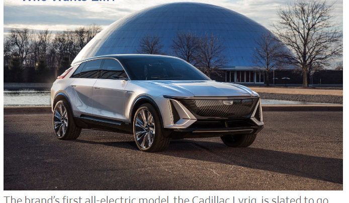 17% of Cadillac Dealers Refuse the Electric Models