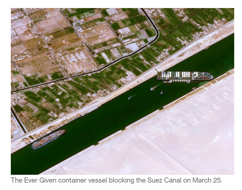 Why a Full Moon Might Help the Free the 300 Ship Blockage in the Suez Canal
